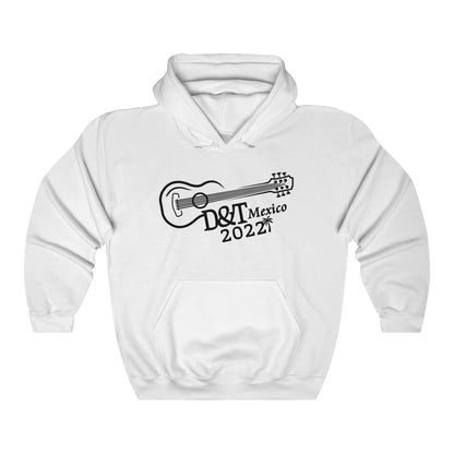 D and T in Mexico Guitar Design With Set List Hoodie