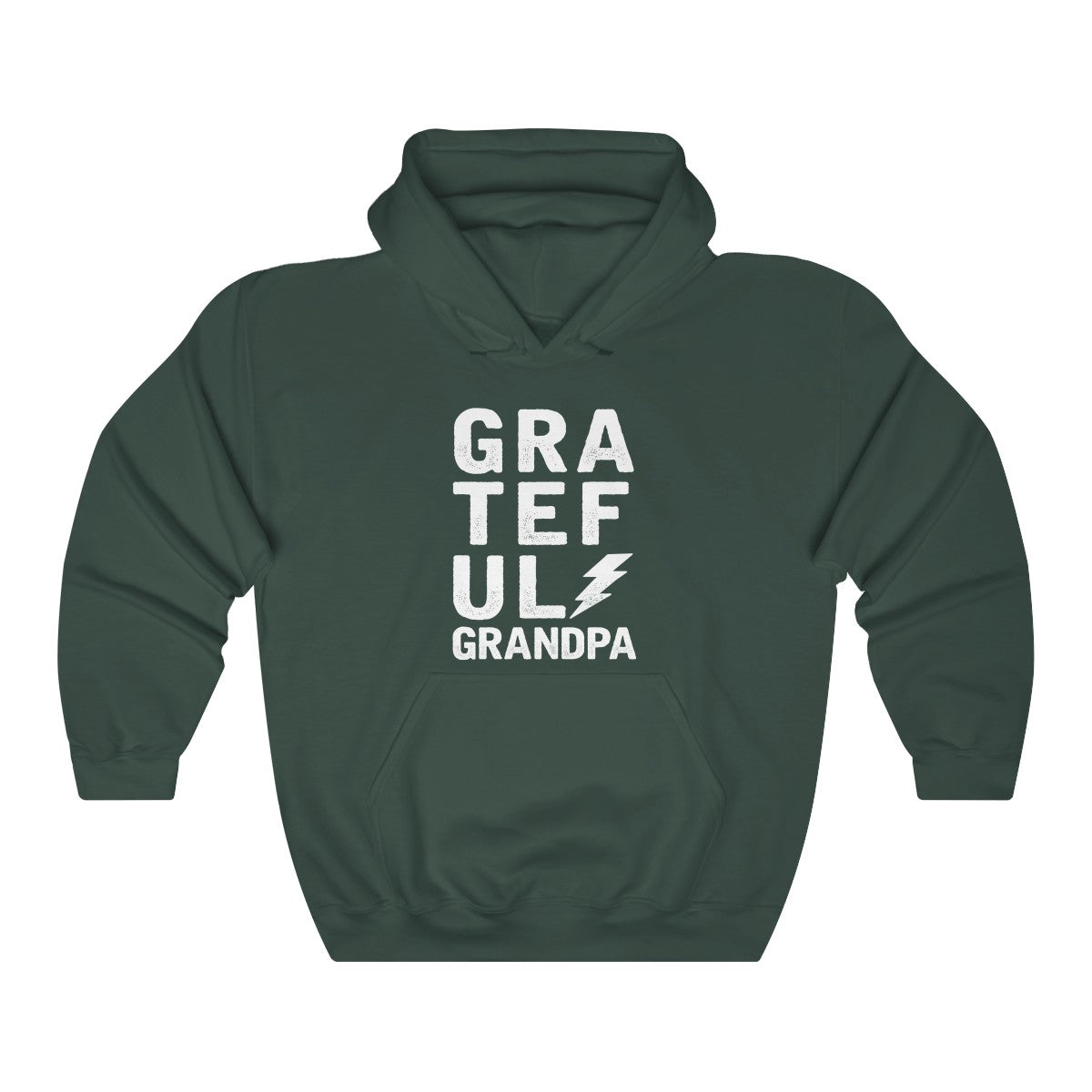 Grateful Grandpa Grunge Hoodie