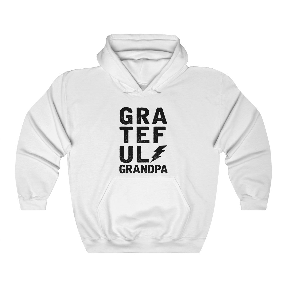 Grateful Grandpa Grunge Hoodie