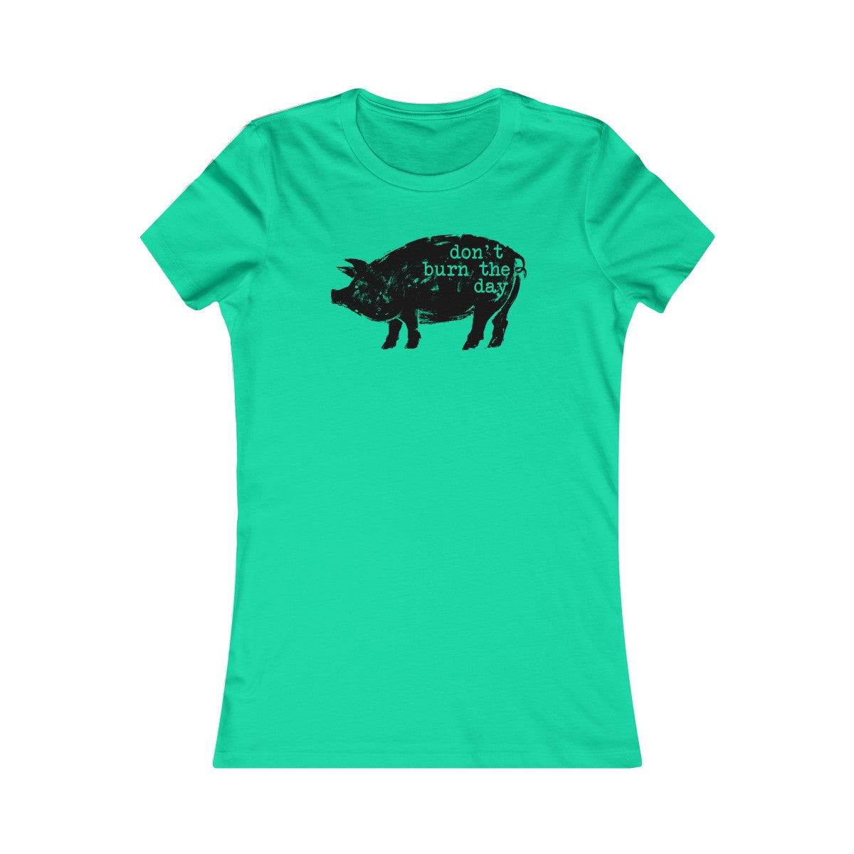 Greedy Little Pig Women's Cut