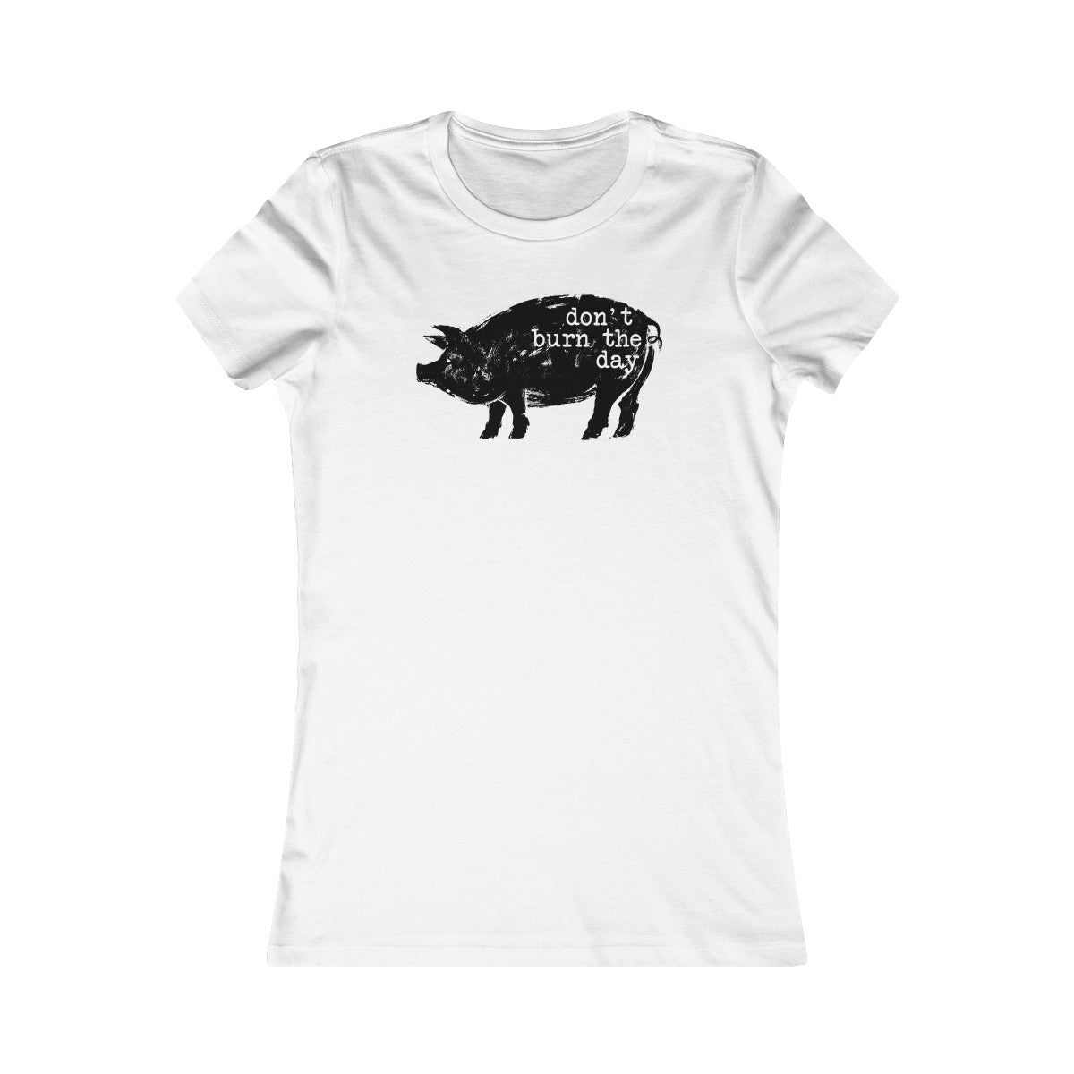 Greedy Little Pig Women's Cut