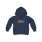 Grey Street Watercolor Wavelength Kids Hoodie