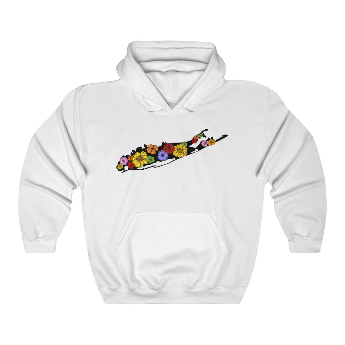 Long Island Flowers Hoodie