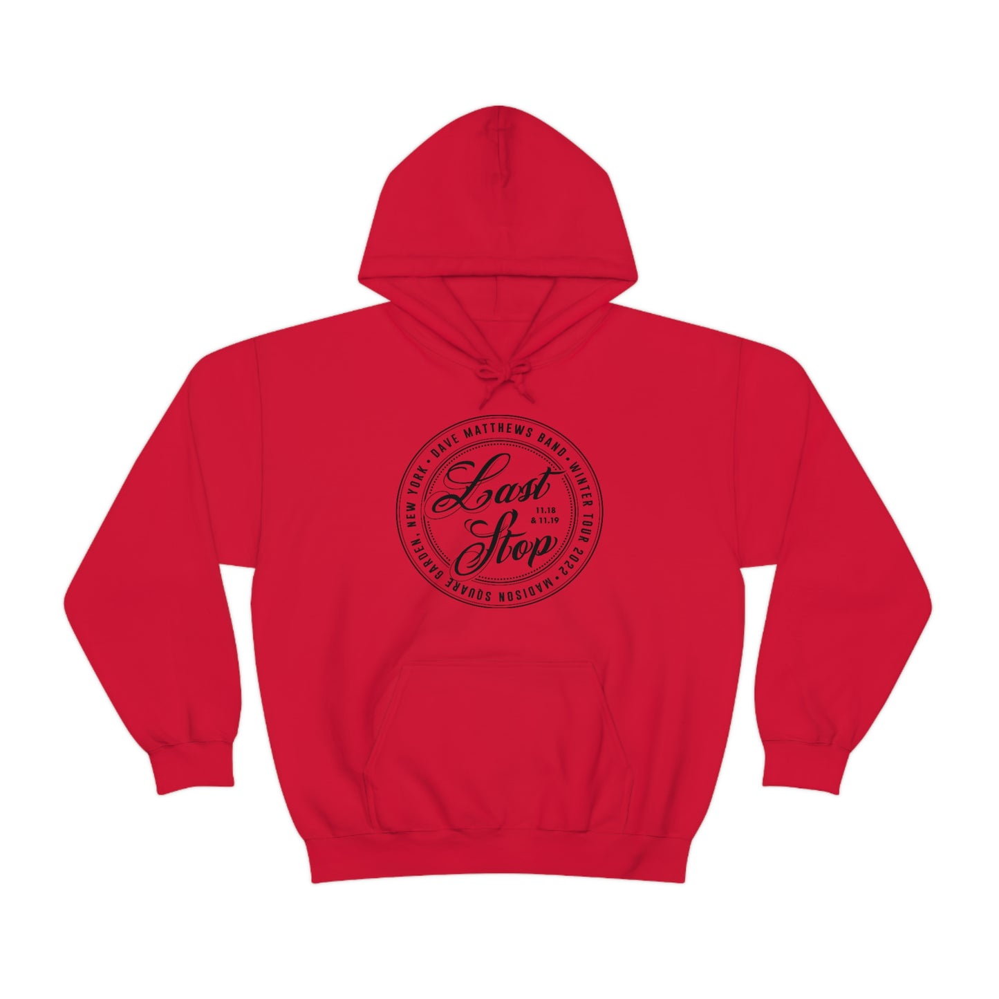 MSG Last Stop Logo Style 2022 Hoodie w/set list