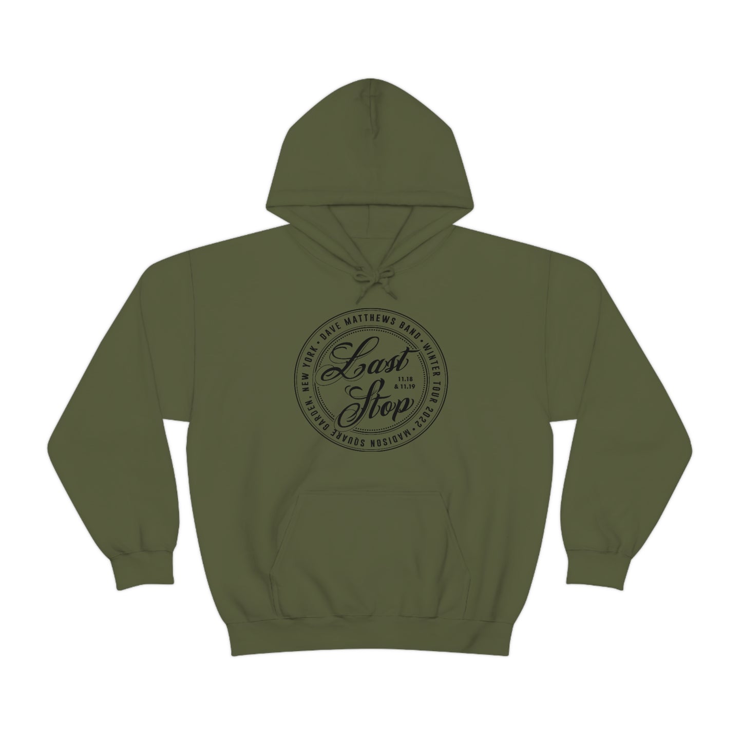 MSG Last Stop Logo Style 2022 Hoodie w/set list