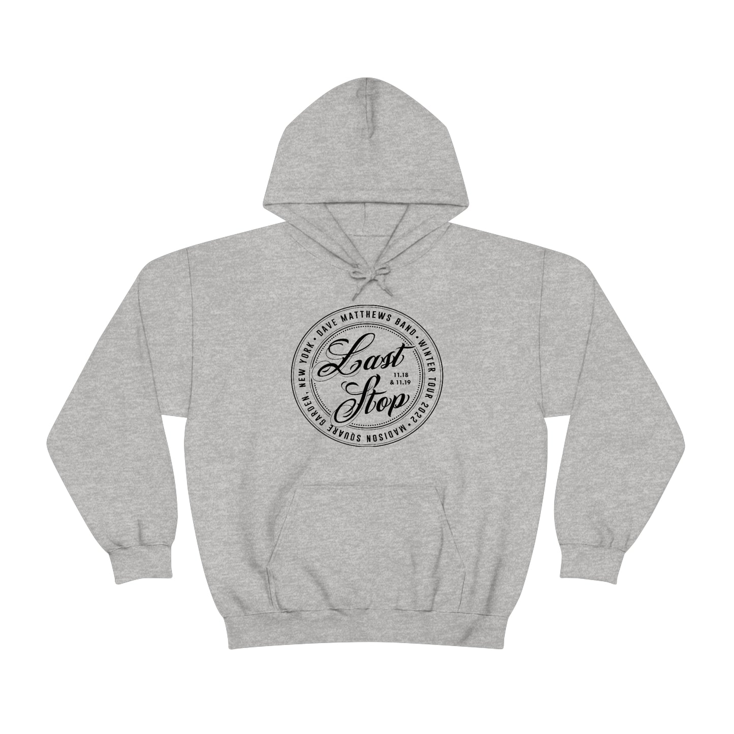 MSG Last Stop Logo Style 2022 Hoodie w/set list