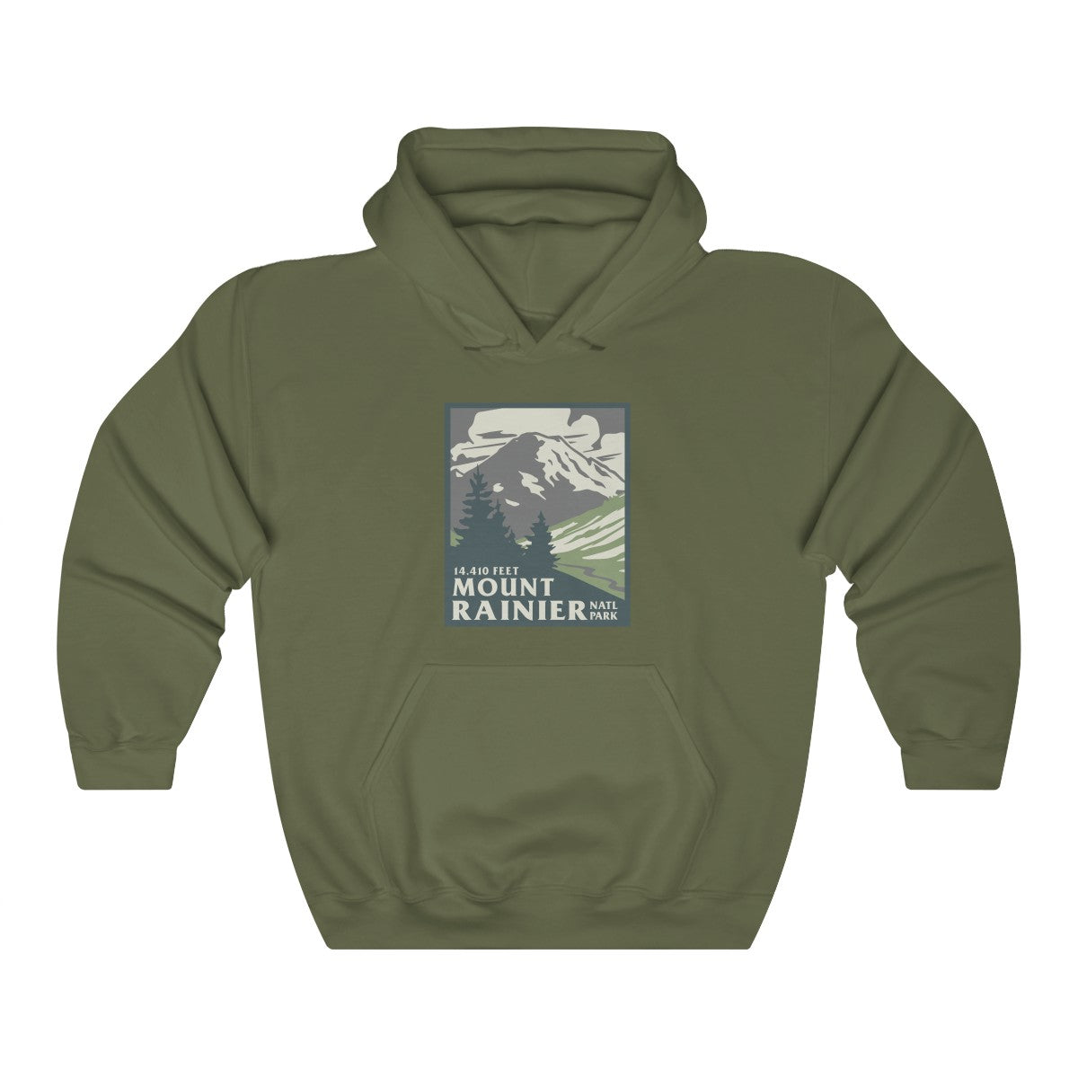 Mount Rainer National Park Hoodie