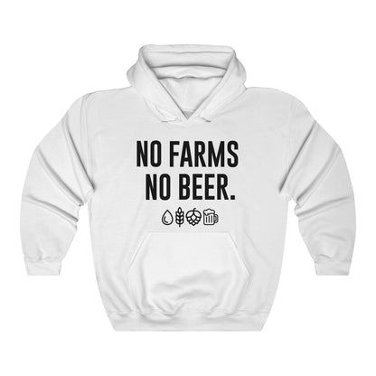 No Farms No Beer Hoodie