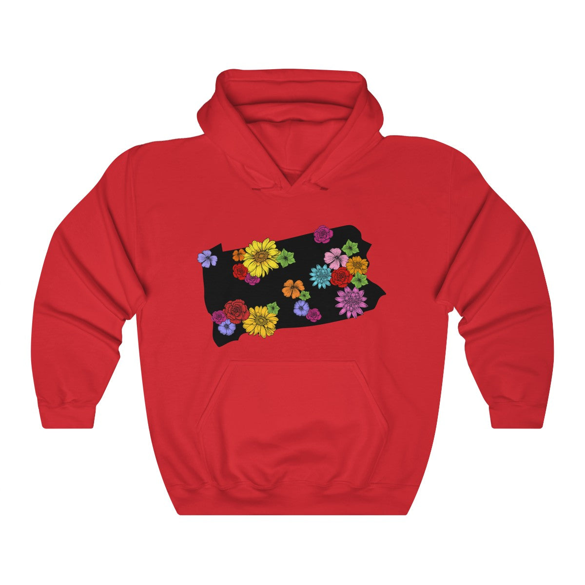 Pennsylvania Flowers Hoodie