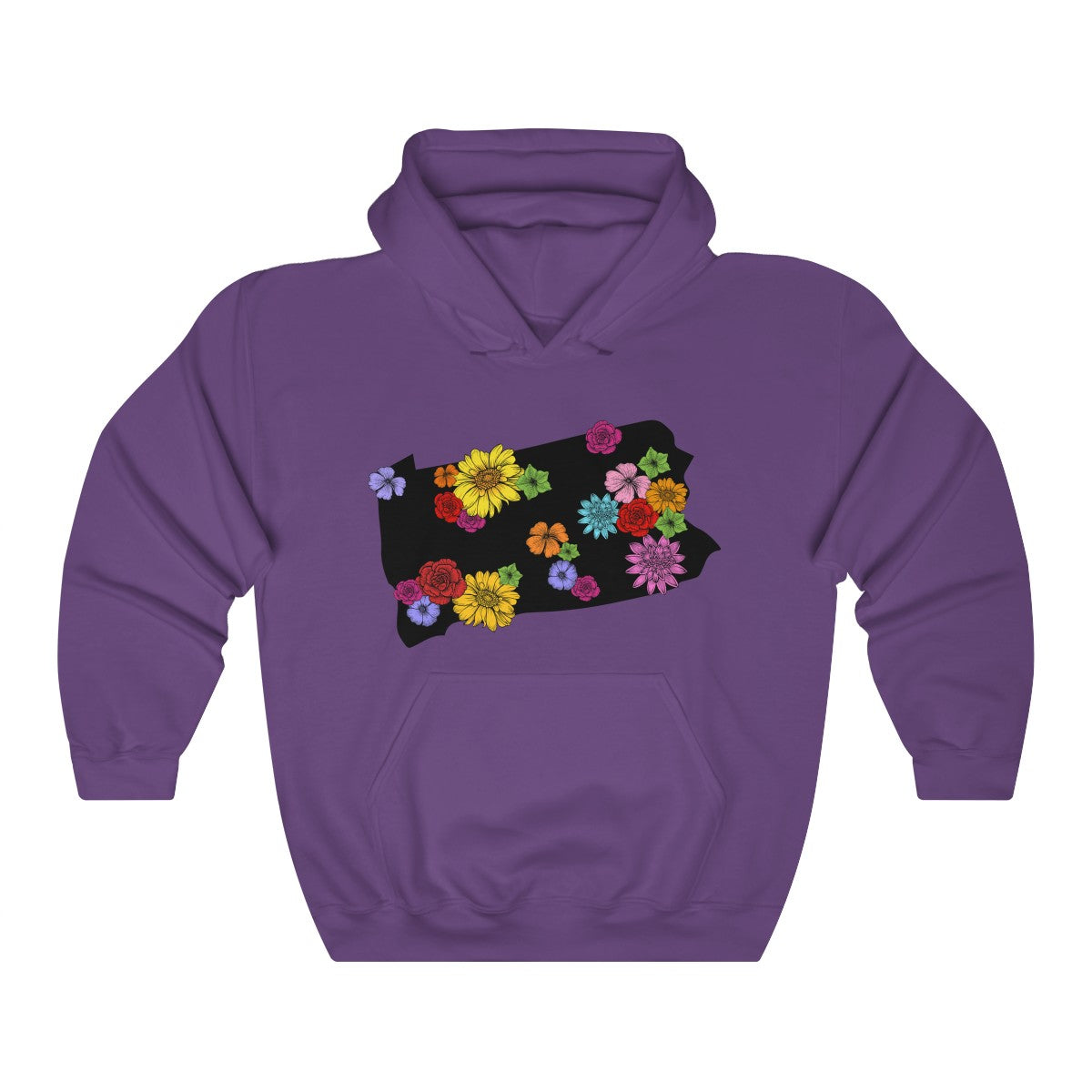 Pennsylvania Flowers Hoodie