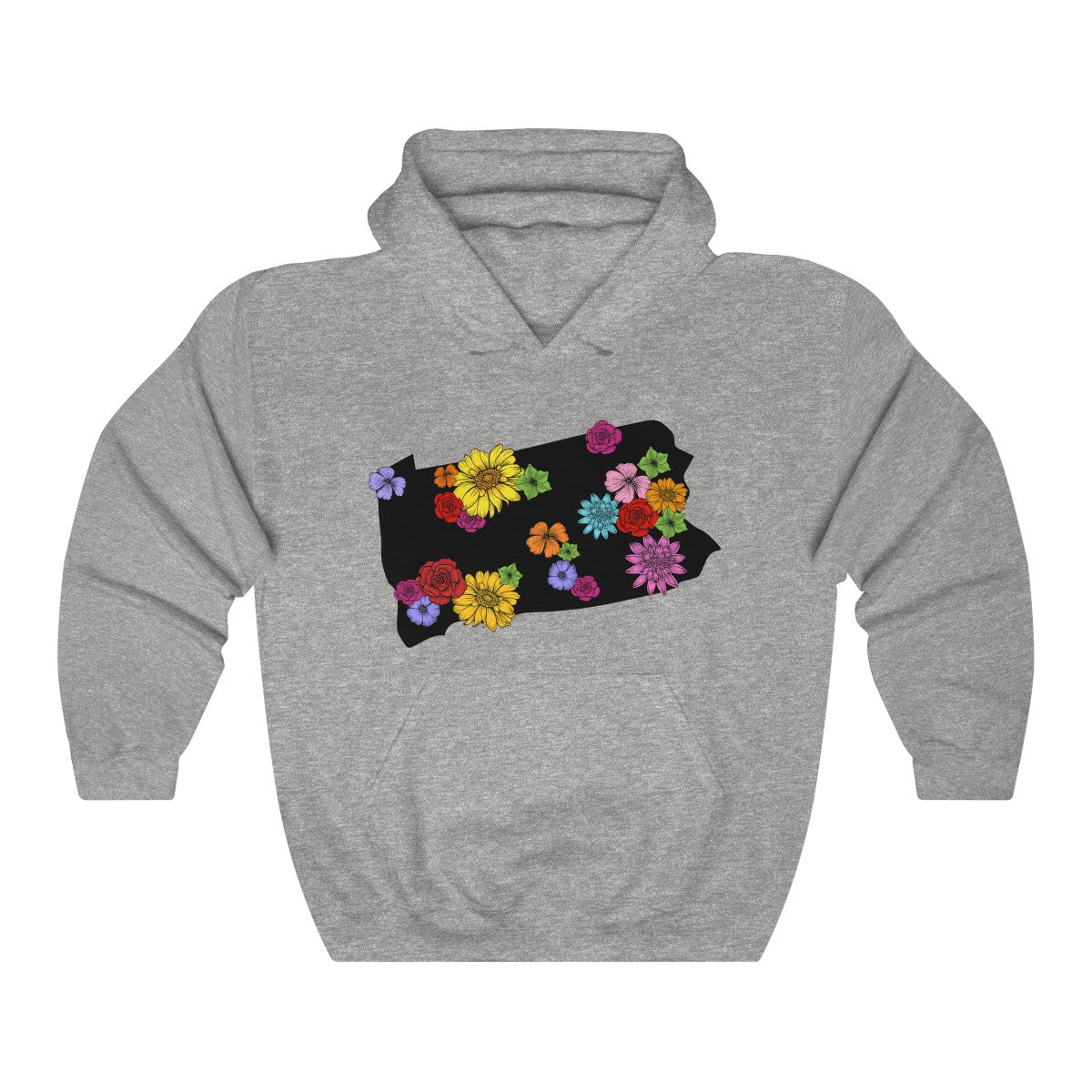 Pennsylvania Flowers Hoodie