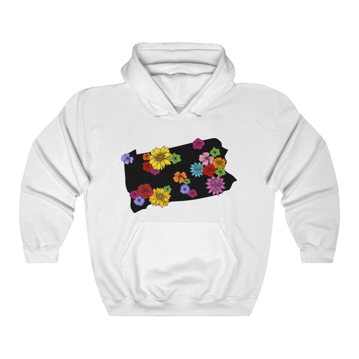 Pennsylvania Flowers Hoodie