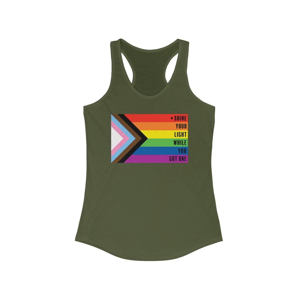 Pride Shine Your Light  Tank Top