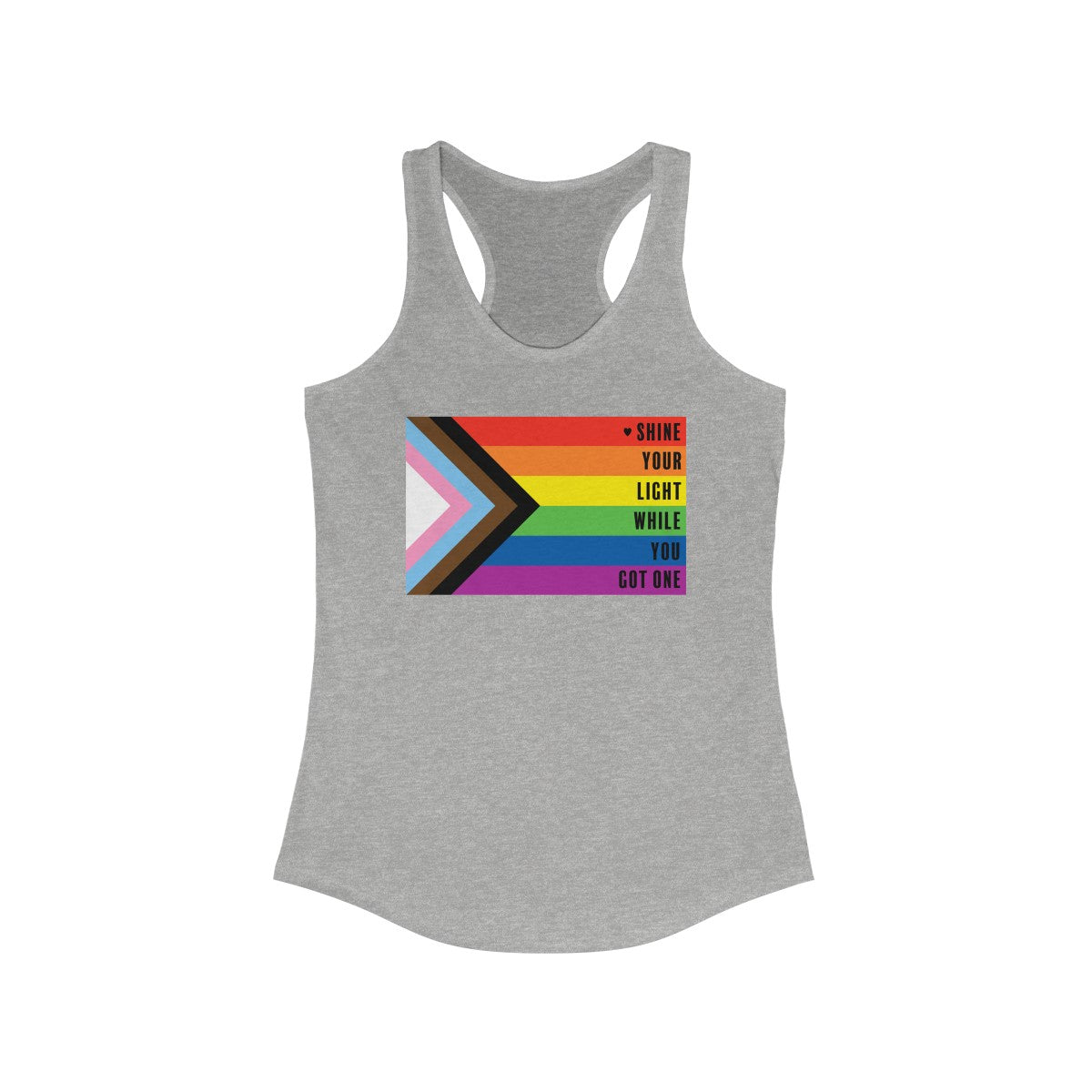 Pride Shine Your Light  Tank Top