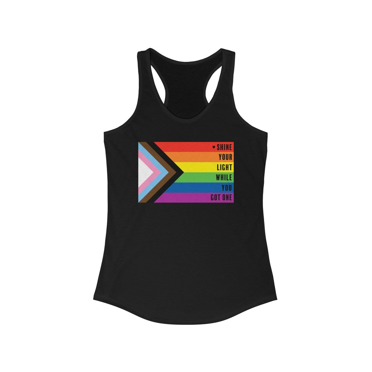 Pride Shine Your Light  Tank Top