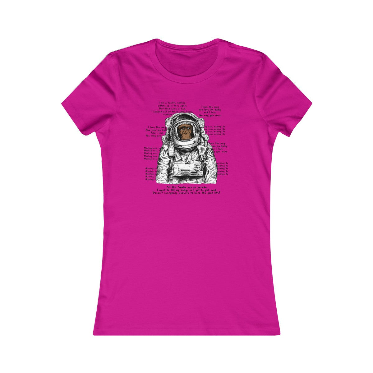 Proudest Monkey Spaceman Mashup Women's Cut