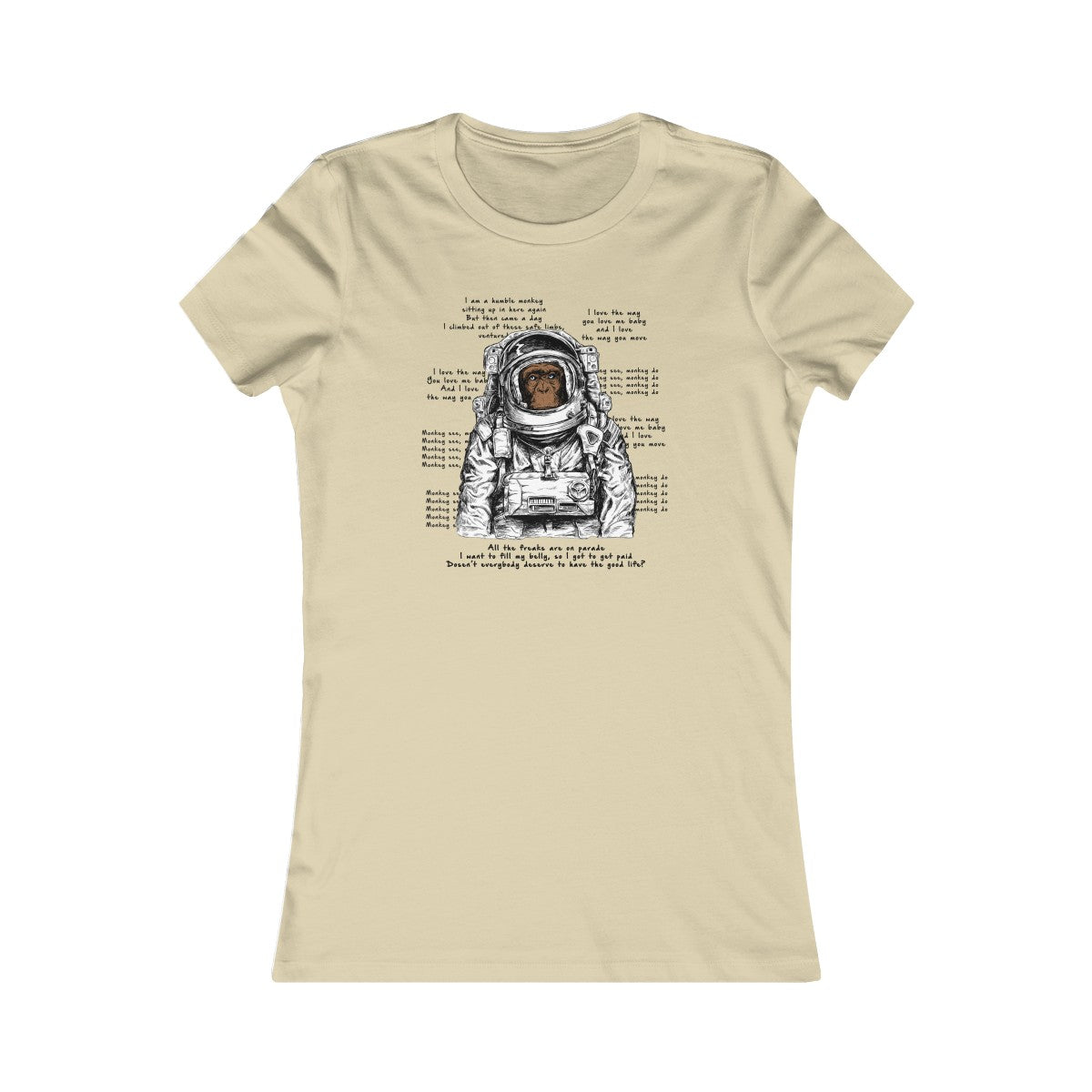 Proudest Monkey Spaceman Mashup Women's Cut