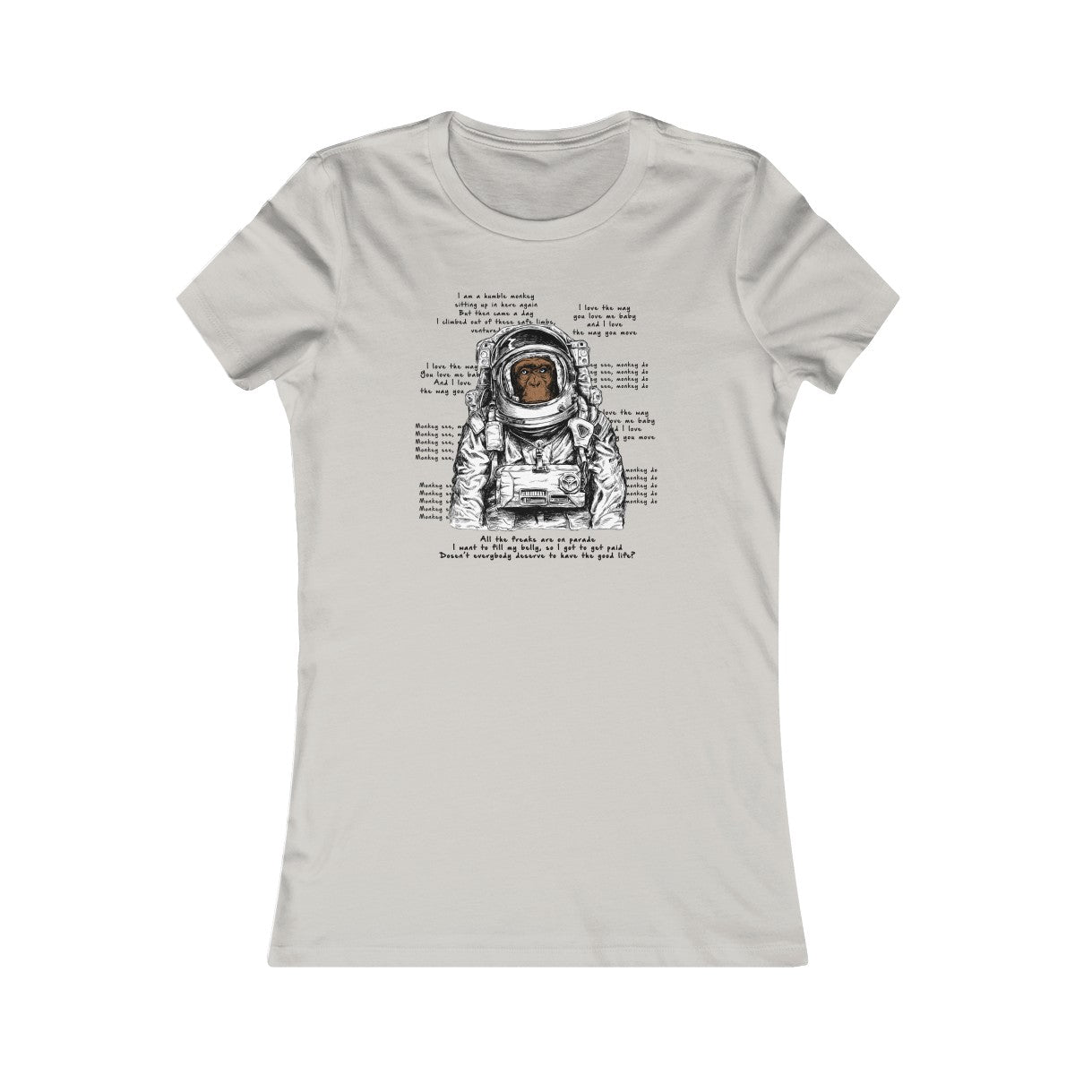 Proudest Monkey Spaceman Mashup Women's Cut