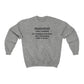 The Definition Of A Lifetime Crewneck