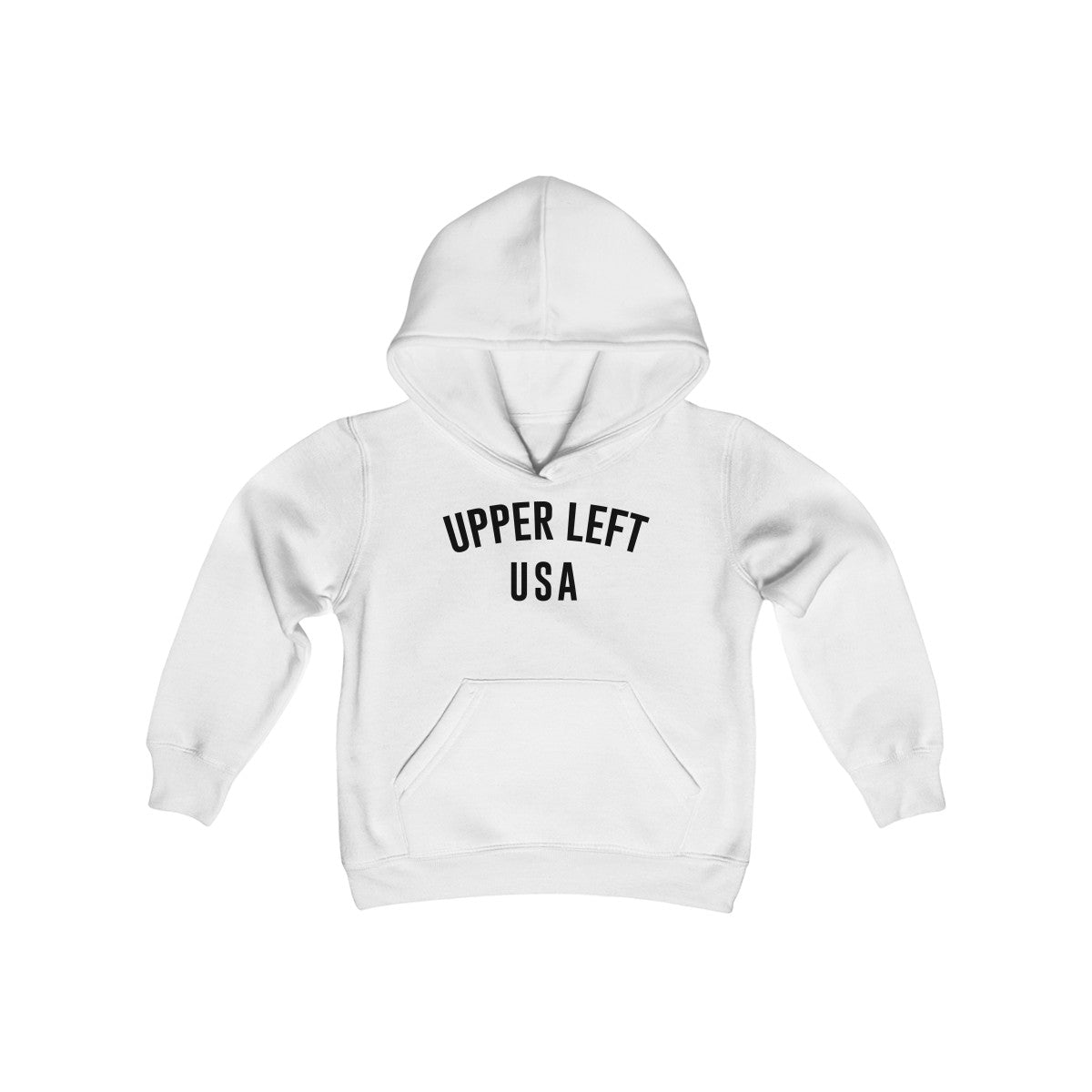 Upper Left USA Kids Hoodie