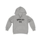 Upper Left USA Kids Hoodie