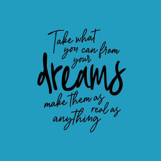 Take What You Can From Your Dreams