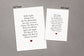 Confessions Found In The Songs Card