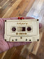 Spotify 80's Retro Cassette Tape Personalized Ornament