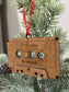 Spotify 80's Retro Cassette Tape Personalized Ornament