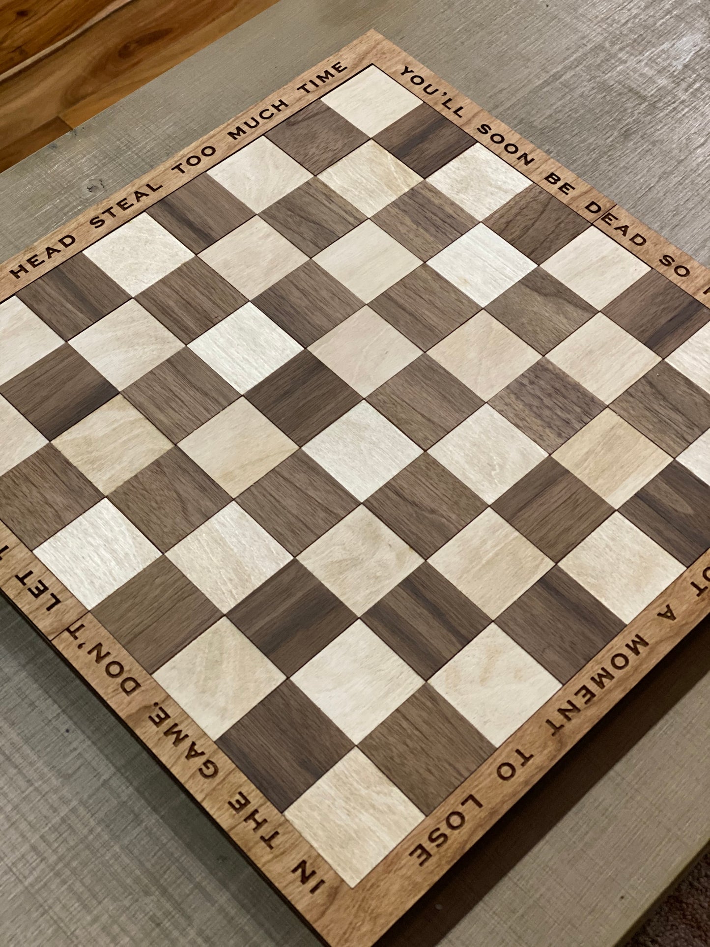 Custom Themed Checkers Board