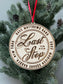 Last Stop Logo 2022 Wood Ornament