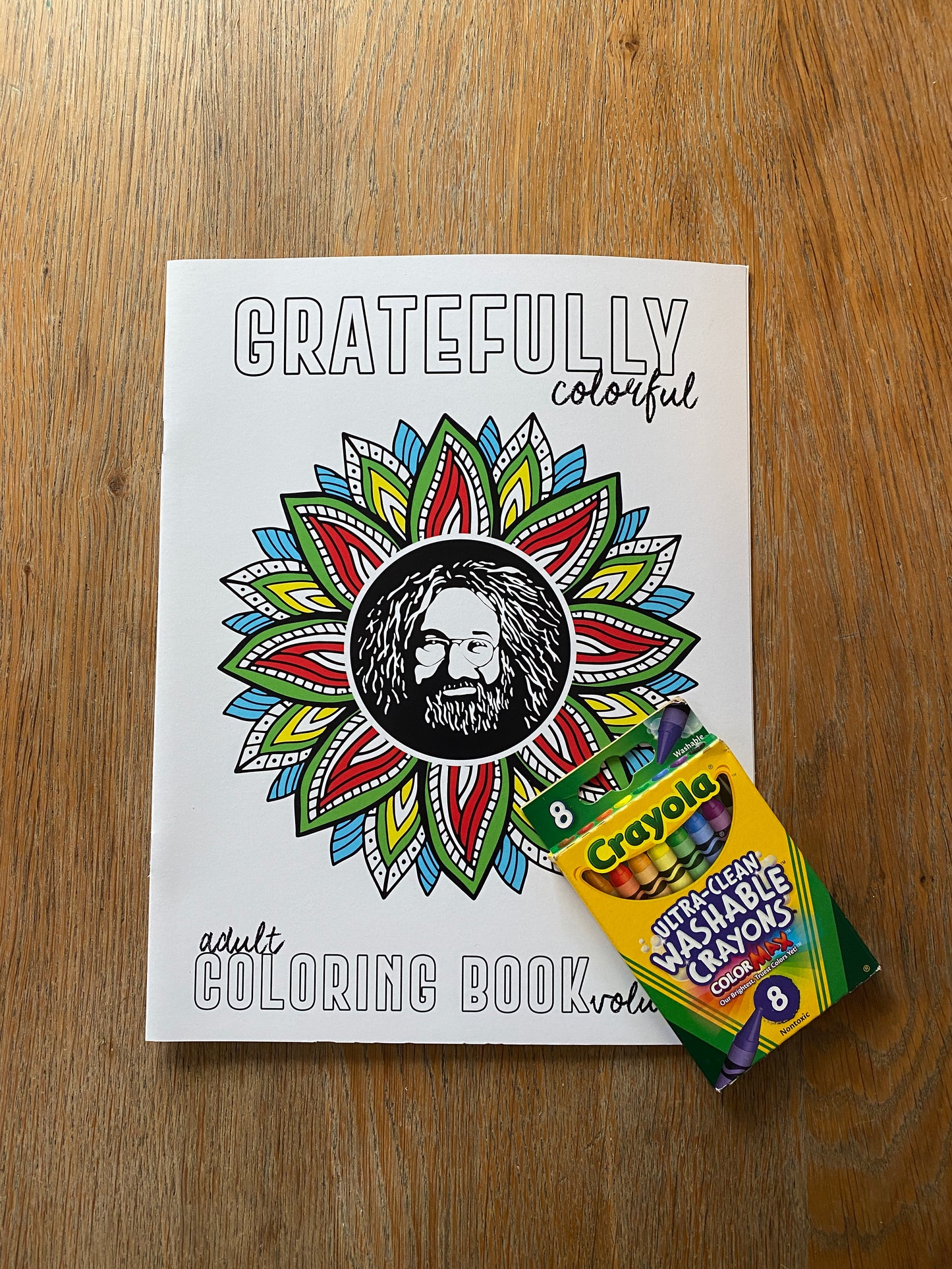 Gratefully Colorful Coloring Book