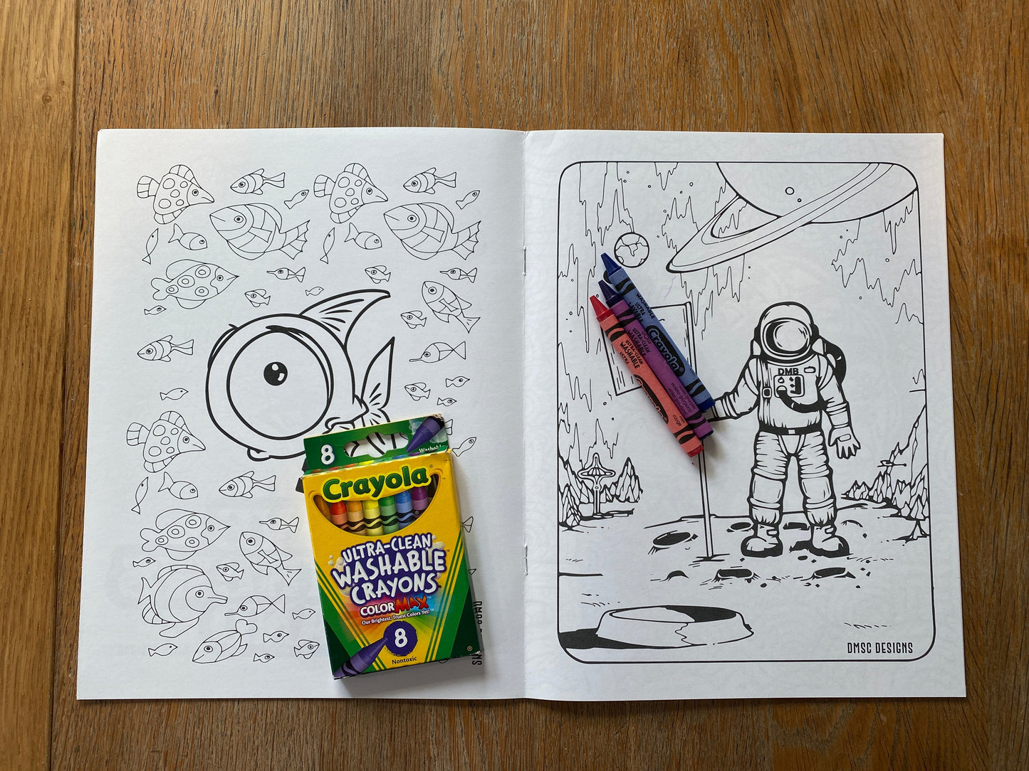 All the Colors Mix Together Coloring Book Volume 1