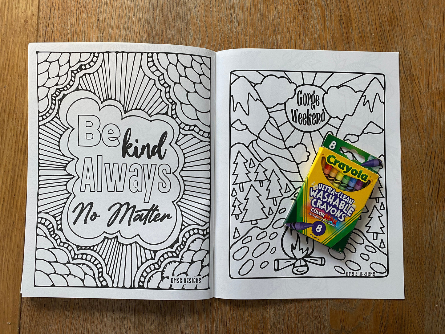 All the Colors Mix Together Coloring Book Volume 1