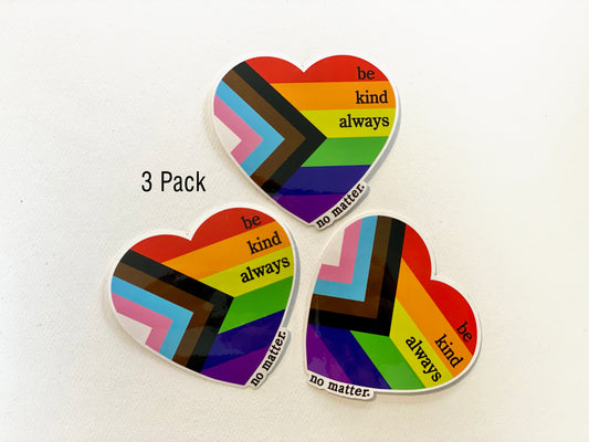 4 Pack - PROUD To be Kind STICKER BUNDLE!