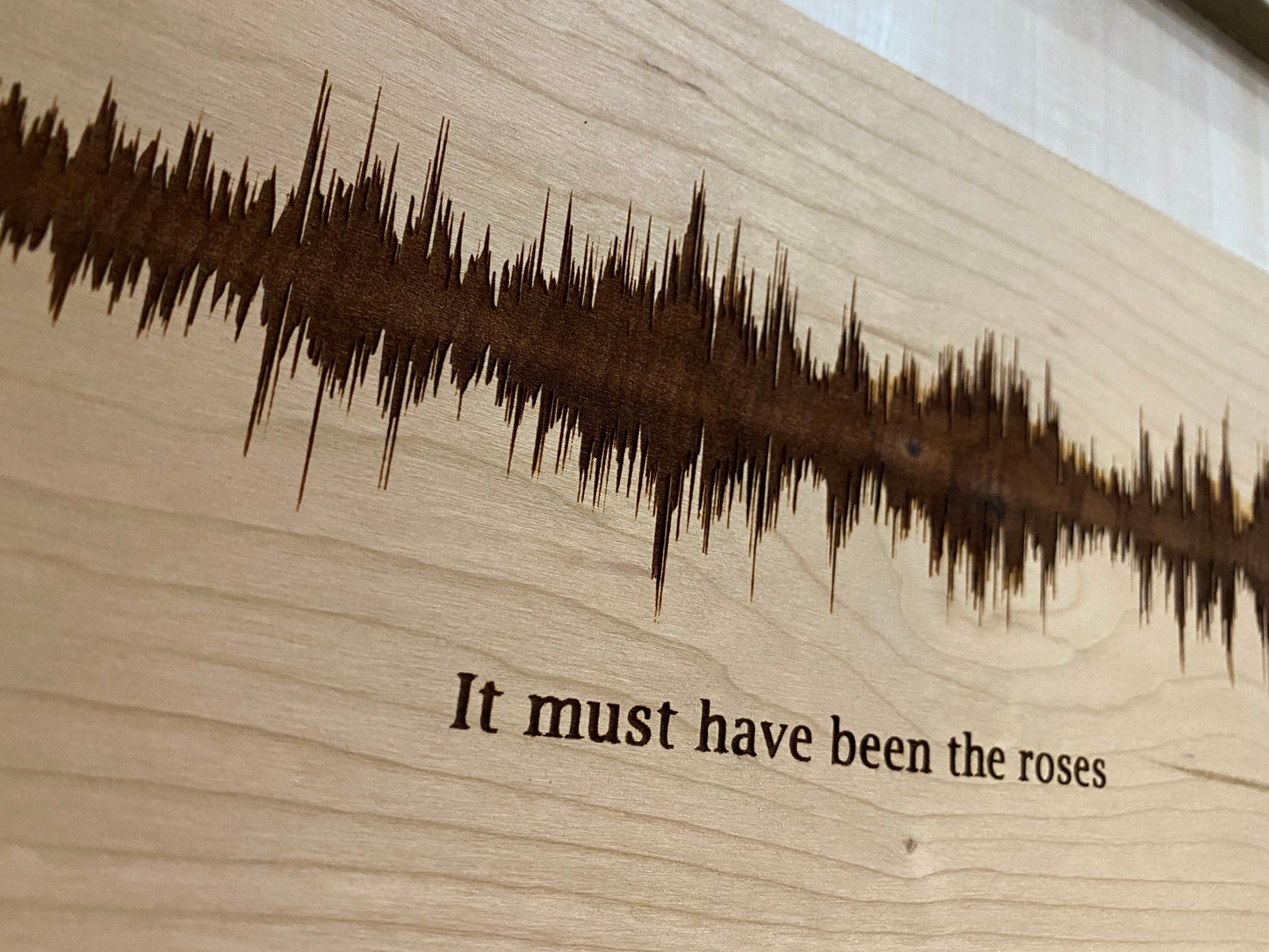 The Roses, Sound Wave, Wall Art, Dead Inspired