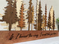 The Layered Trees County Home Style, Personalized Art, Décor