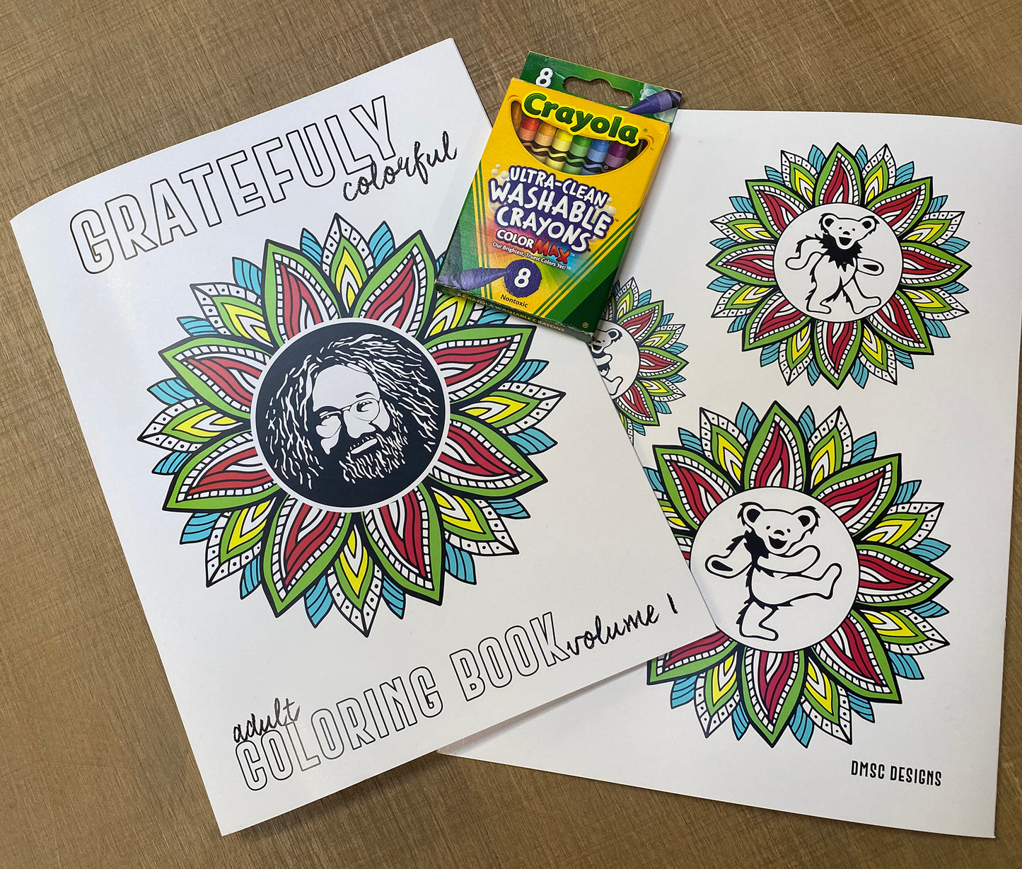 Gratefully Colorful Coloring Book