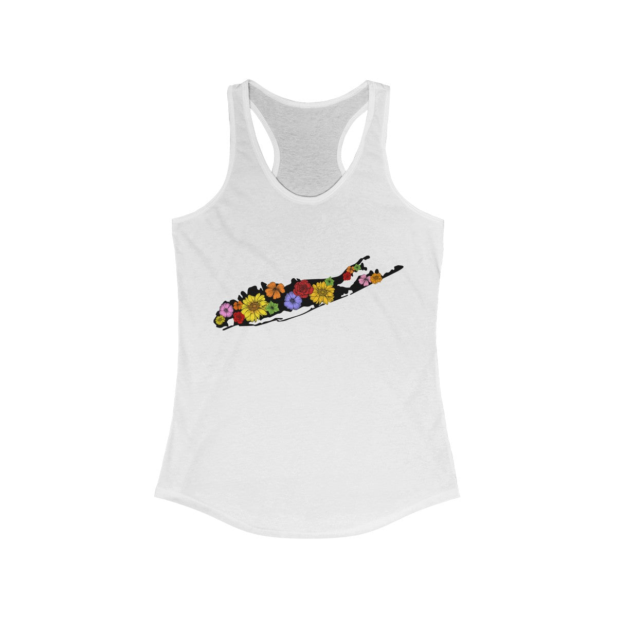 Long Island Flowers Tank Top