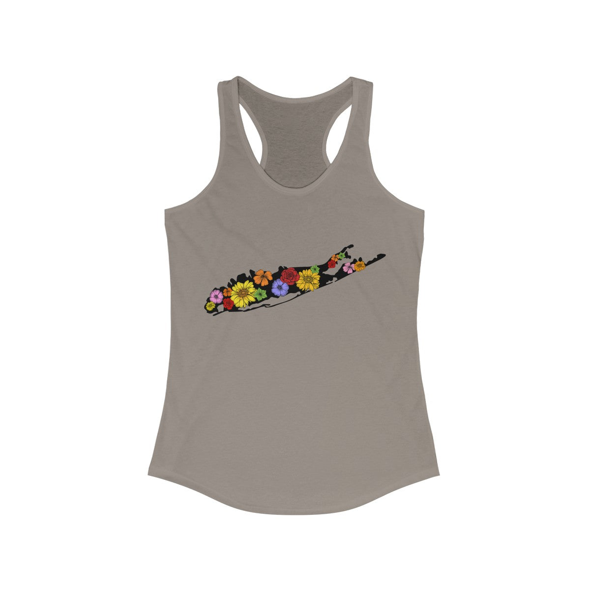 Long Island Flowers Tank Top