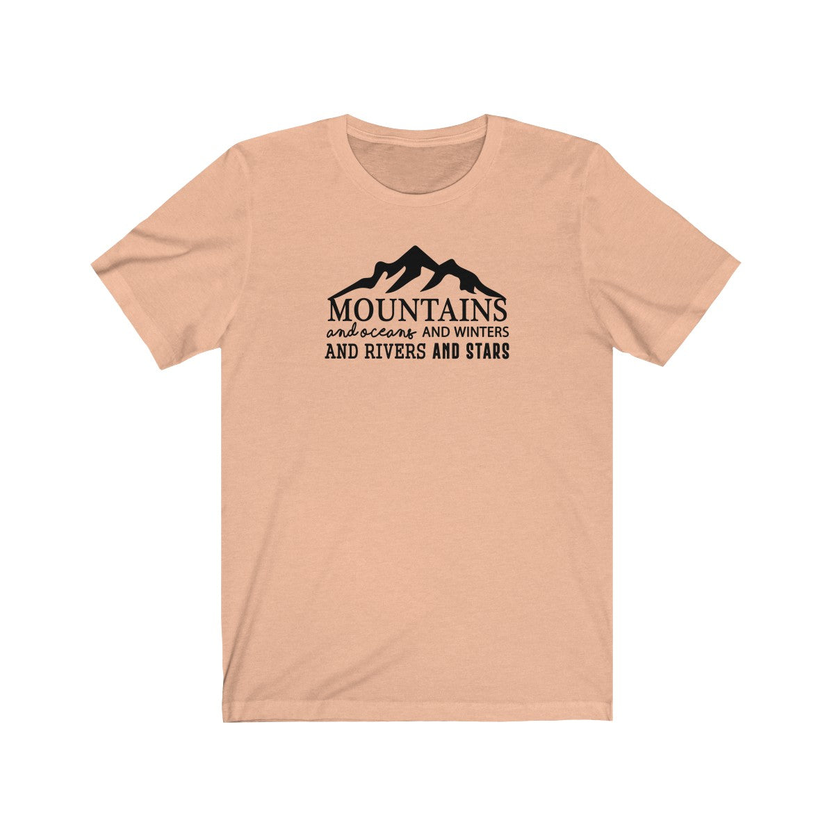 Mountains and Oceans Graphic Tee