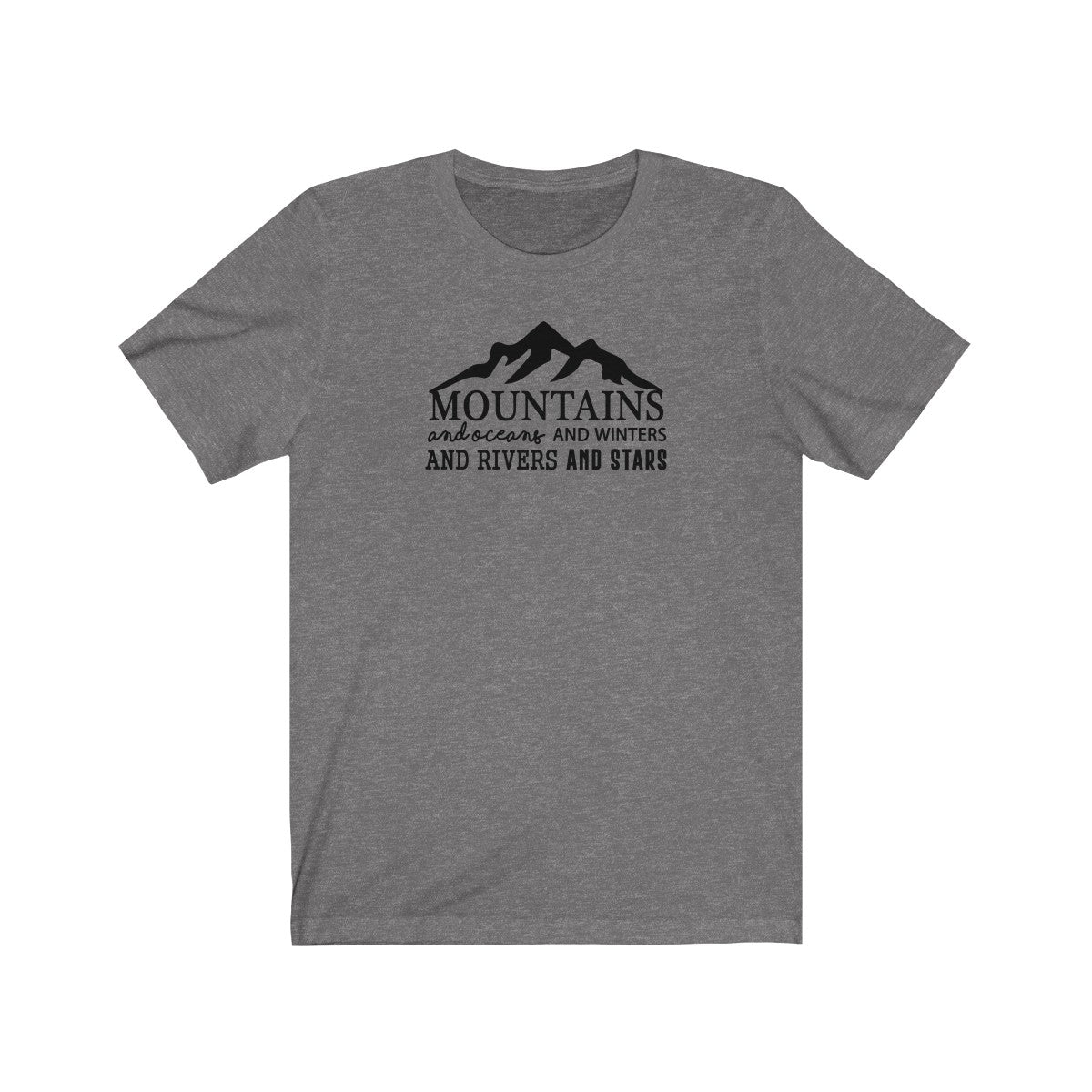 Mountains and Oceans Graphic Tee