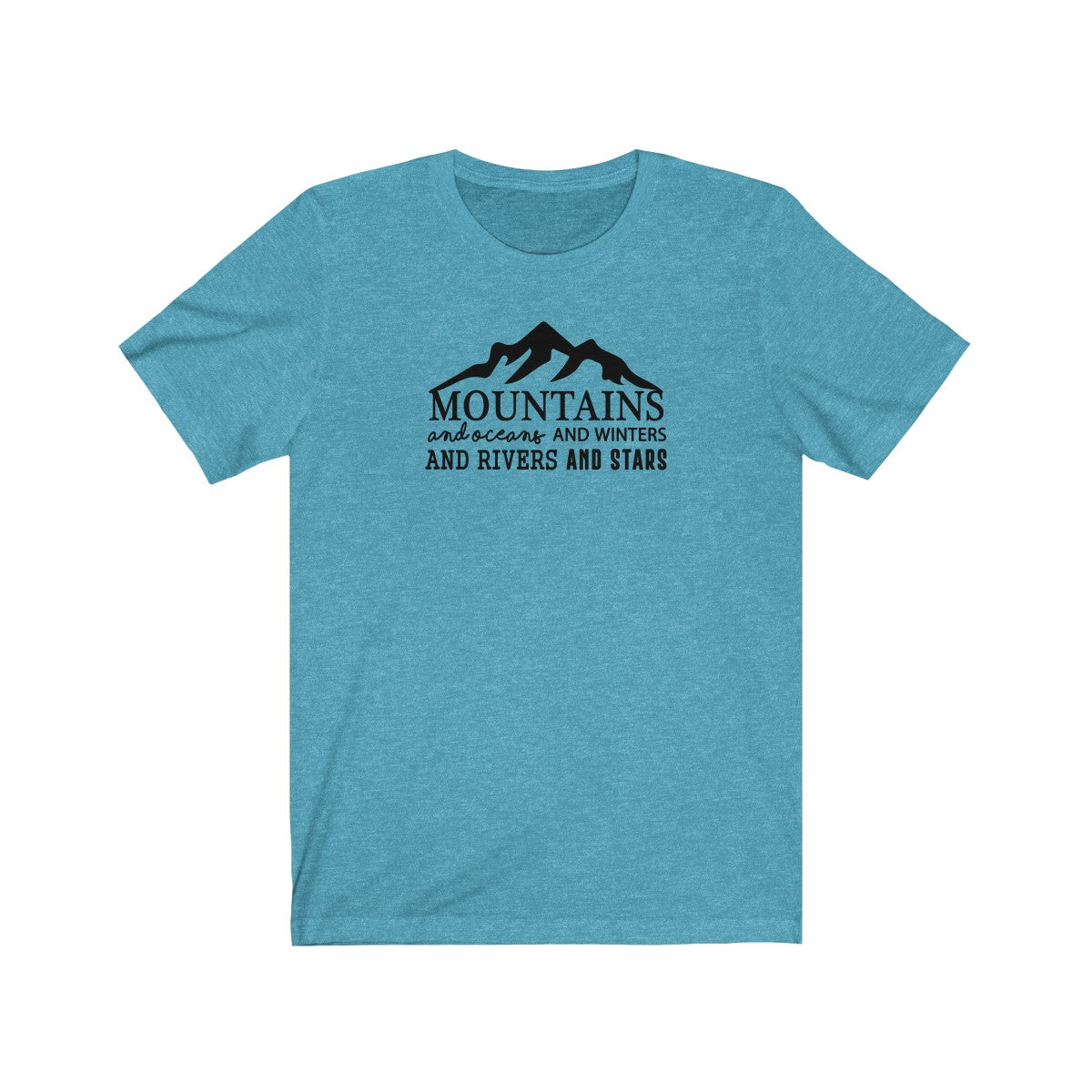 Mountains and Oceans Graphic Tee