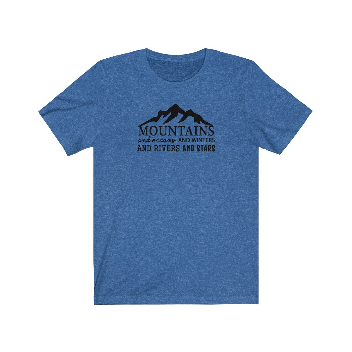 Mountains and Oceans Graphic Tee