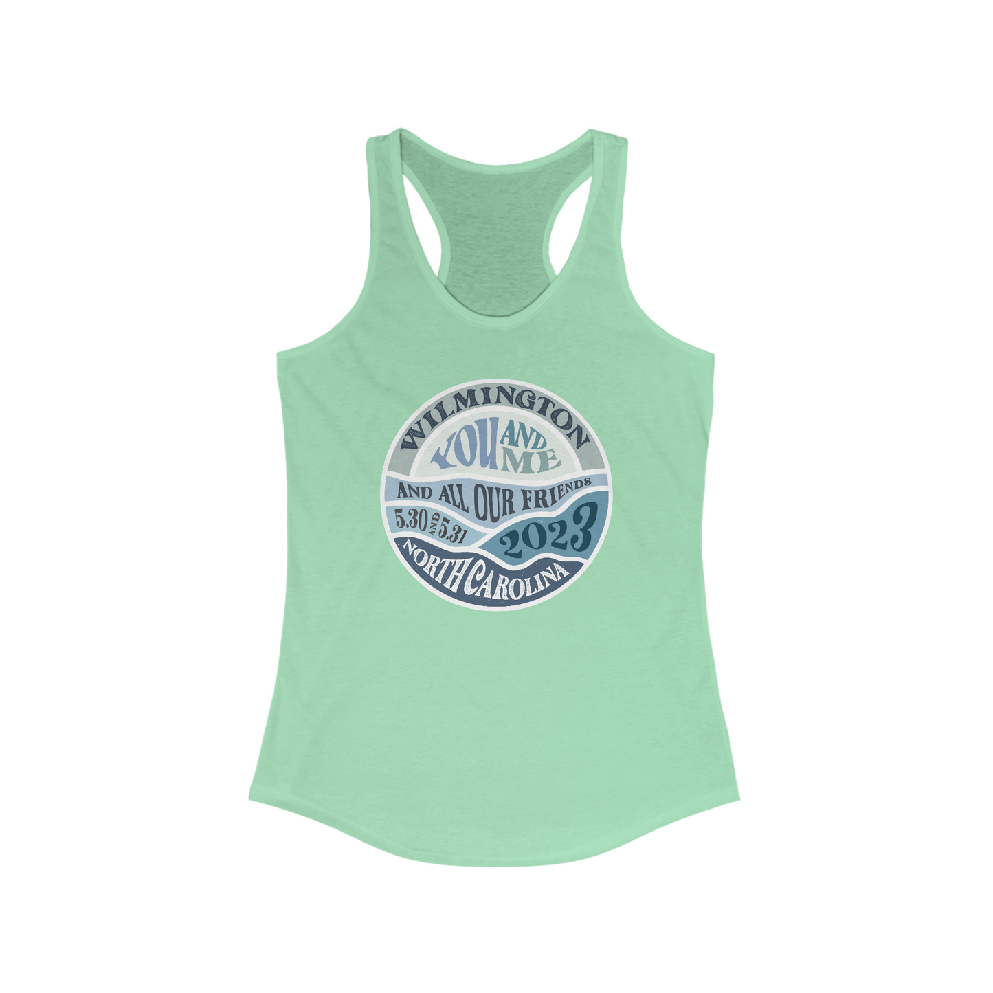 Wilmington NC 2023 Tank Top w/set list