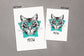 Cats Meow Greeting Card