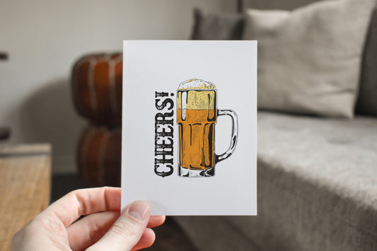 Cheers! Birthday Card