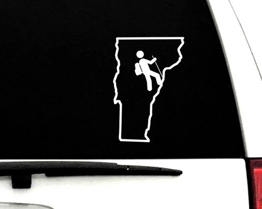 Hike Vermont Vinyl Decal