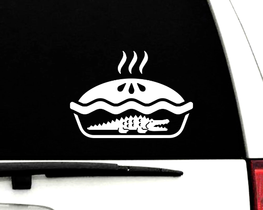 Alligator Pie Vinyl Decal