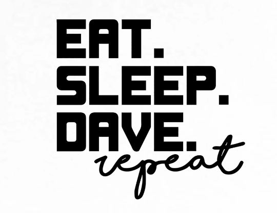 Eat. Sleep. Repeat. Vinyl Decal